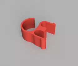 Extrusion cable clip