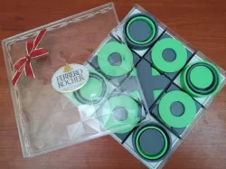Ferrero Rocher Box Tic Tac Toe Set