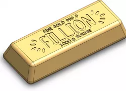 Fillion (more than a million,billion,trillion) Goldbar