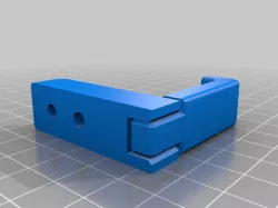 Foldable Wall Hook (Print in Place) with Snap When Retracted