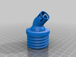 Gas Mask CPAP Phillips Quick release hose link