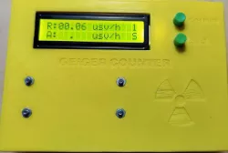 Geiger counter case