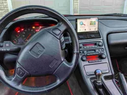 GPS holder replaces clock NA1 NA2 (Nav Pod)