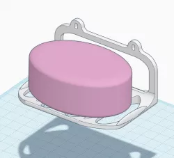 Hanging Soap Tray - 2 Hanging Holes