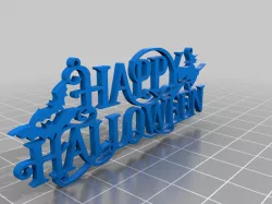 Happy Halloween sign
