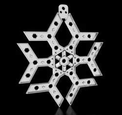 HermanFlake 25 pixel SnowFlake