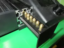 Hidden Drawer in Aluminum Rails