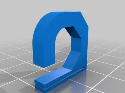 Holiday lights hangers for metal soffet