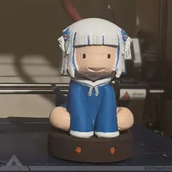 Hololive EN: Gawr Gura - 'Gura on Roomba' figure