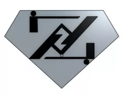 house of Zod (smallville) inspired superman chest emblem