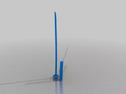 katana and handle enlarged