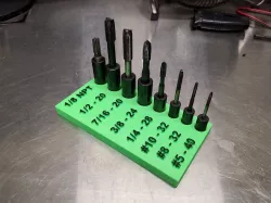 Large Print Tap Socket Holders