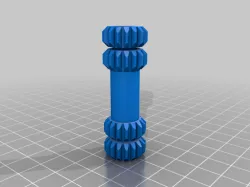 Lego 3 Independent Axles Through A Turn Table