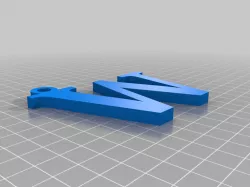 Letters Keychains