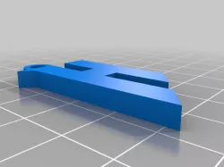 Letters like DOOM keychains
