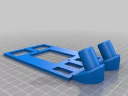 Light switch key hooks