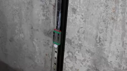 Linear rail carrage stop