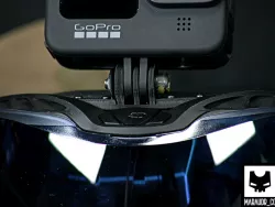 Low Profile Gopro Paintball Mask Mount for Push Unite & others (Maraudr Co MNT-P)