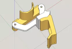 LowRider 2 MPCNC - Add On - Pen Holder MOUNT