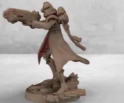 Mars Fighting Robot Cyborg 