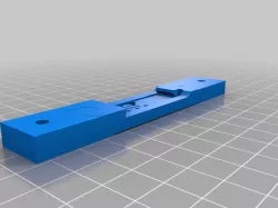 Meanwell RSP-500-24 to DIN rail adaptor