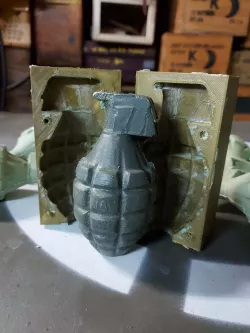 MkII Pineapple Grenade Mold