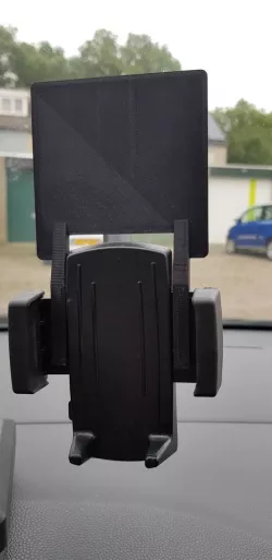Mobile phone holder car cooler