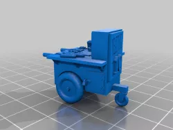 Necromunda  Meat dog cart 