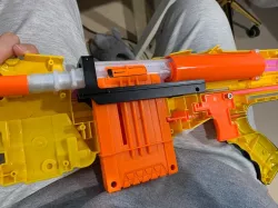 Nerf Longshot pusher breech for 16mm barrel remix