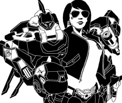 OW Pharah stencil