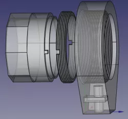 Parametric Optical Lens Holder (Metric) V3