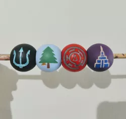 Percy Jackson Camp Half-Blood beads v2