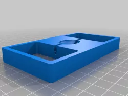 pin header snap fixture (configurable/OpenSCAD)