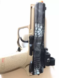 Pistol fake red dot