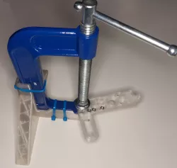 Poor Man's Arbor Press (Clamp Stand)