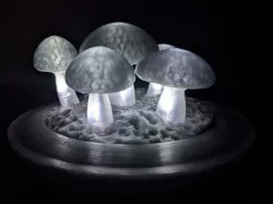 portable shroom night light