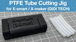 PTFE Tube Cutting Jig for 3D printer nozzle