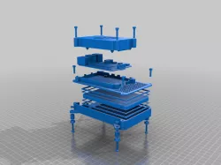 Raspberry Pi 3/4 Bitcoin Node Case