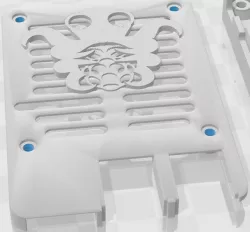Raspberry Pi 3 B+ Case Bear Upgrade (Octoprint/Pi logo & M3 screws) 