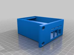 Raspberry Pi 4 Rack mount remix