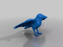Raven Figurine