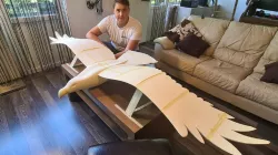 RC Flying Eagle, 3d Printed eSUN LW Filament, Big Bird