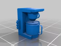 Retro coffee maker model