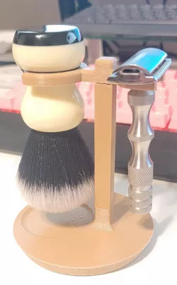 Safety Razor Stand With Circular Base 