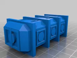 Sci-Fi barrels and container