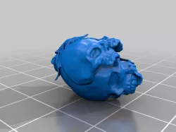 Skull Christmas Ornament