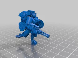 small scale fish mech and large mech