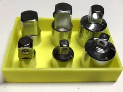 Socket adapter organiser
