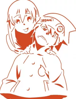 Soul Eater stencil