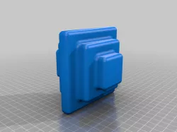Sqair Vase all rounded corners